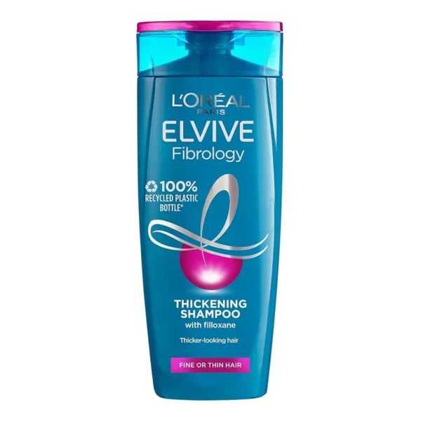 Loreal Elvive Fibrology Fine Hair Thickening Shampoo 400ml (Made In France)