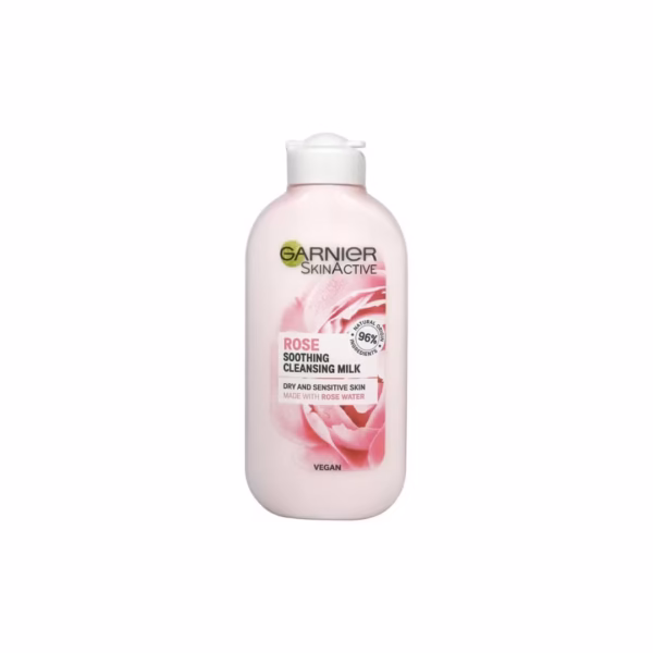Garnier Rose Soothing Cleansing Milk 200ml (Made In Poland)