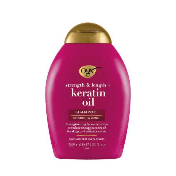 OGX Anti-Breakage + Keratin Oil Shampoo 385ml (Made In Greece)