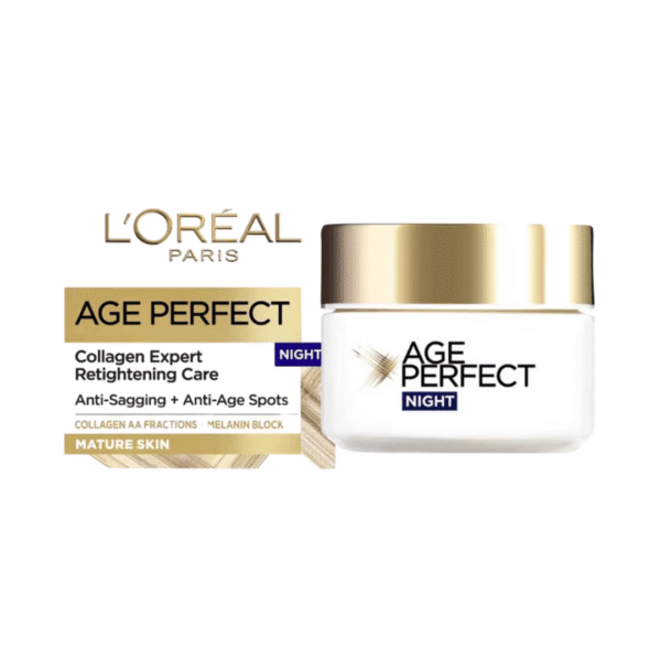 Loreal Paris Age Perfect Collagen Expert Retightening Night Cream 50ml (Made In Germany)