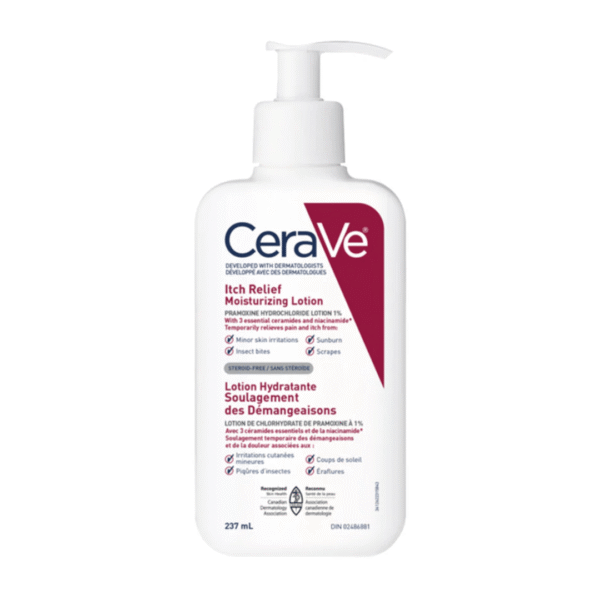 CeraVe Itch Relief Moisturizing Lotion 237ml (Made In USA)