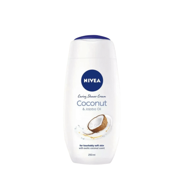 NIVEA Coconut & Jojoba Oil Shower Gel 250ml (Made In Germany)