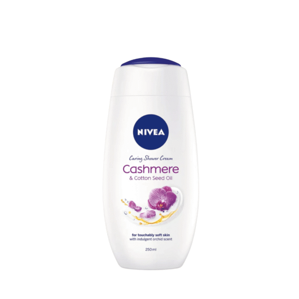 NIVEA Cashmere & Cotton Seed Oil Shower Gel 250ml (Made In Germany)