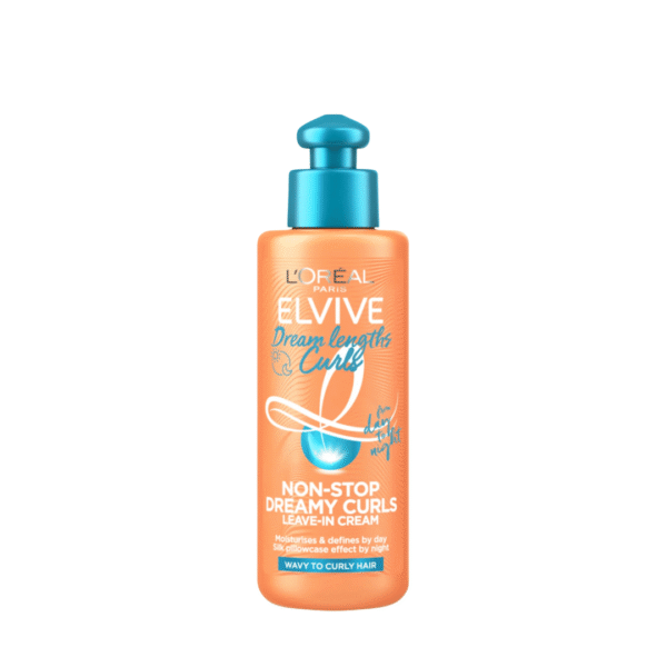 Loreal Elvive Dream Lengths Curls Non-Stop Dreamy Curls Leave-In Cream 200ml (Made In France)