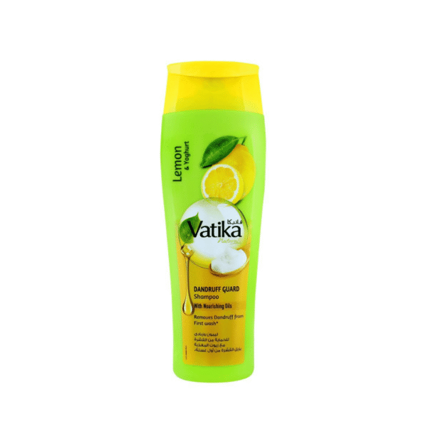 Vatika Lemon and Yoghurt Dandruff Guard Shampoo 400ml (Made In UAE)