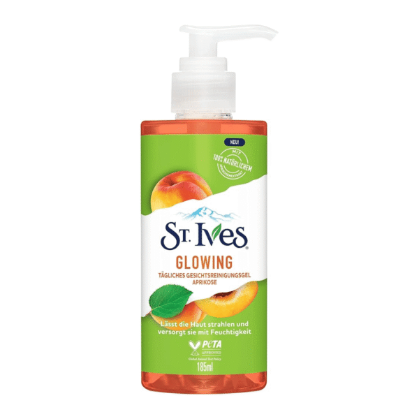 St Ives Apricot glowing Daily Facial Cleanser 200ml (Made In France)