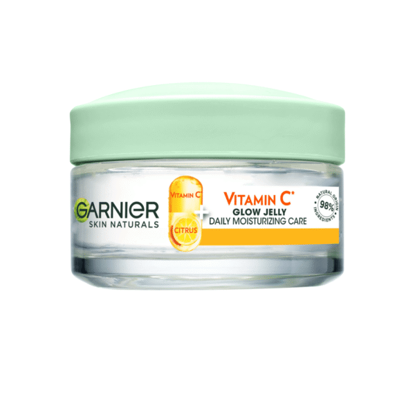 Garnier Skin Active Vitamin C Brightening Glow Jelly Moisturiser 50ml (Made In Germany)