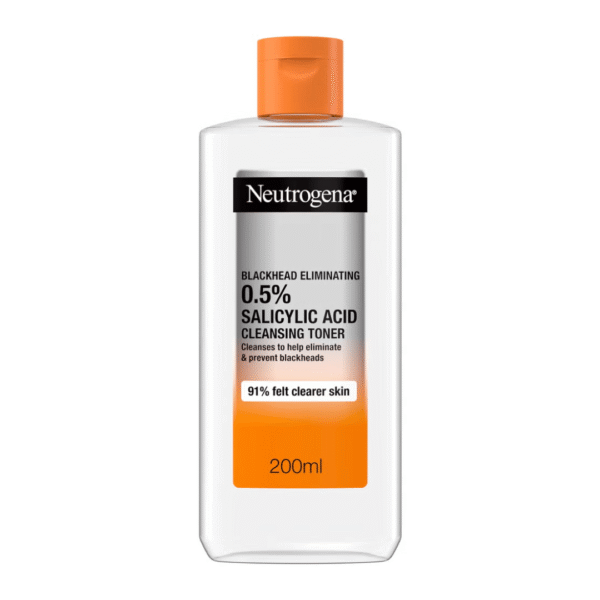 Neutrogena Blackhead Eliminating Cleansing Toner 200ml (Made In Italy)