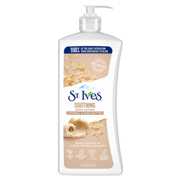 St Ives Nourish & Soothe Oatmeal and Shea Butter Body Lotion 621ml  (Origin USA)
