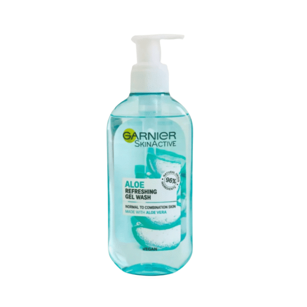 Garnier Skin Active Aloe Refreshing Gel Wash 200ml (Made In Poland)