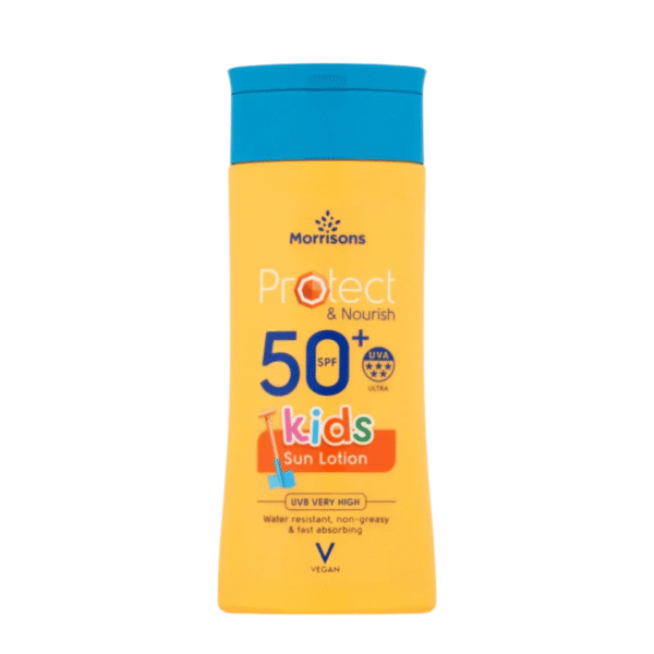 Morrisons Protect & Nourish Kids Sun Lotion SPF 50+ (Made In Germany)